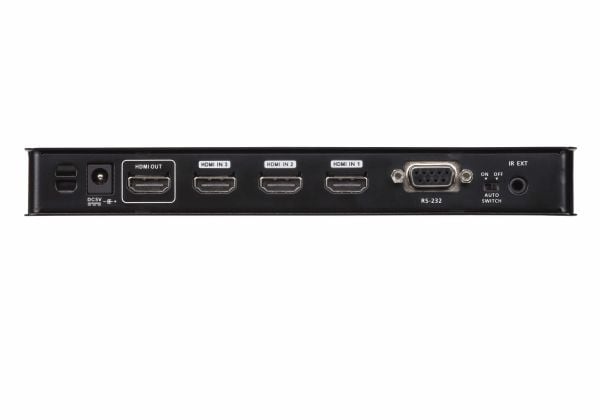 ATEN VS481C 4-Port True 4K HDMI Switch - Video/audio switch - 4 x HDMI - stasjonær