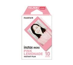 Fujifilm Instax Mini Pink Lemonade - Hurtigvirkende fargefilm - instax mini - ISO 800 - 10 eksponeringer
