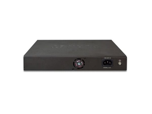 PLANET GSD-1222VHP, Uhåndtert, Gigabit Ethernet (10/100/1000), Full tosidig, Strøm over Ethernet (PoE), Rack-montering, 1U