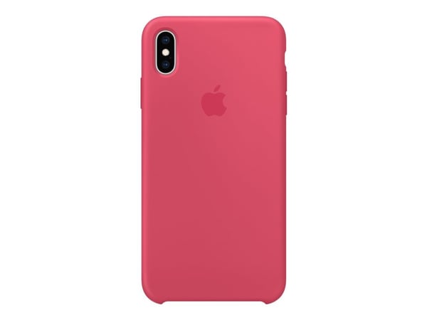 Apple - Baksidedeksel for mobiltelefon - silikon - hibiskus - for iPhone XS Max