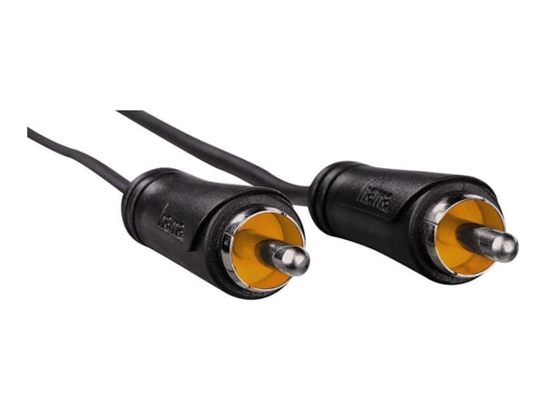 Hama - Lydkabel - RCA hann til RCA hann - 1.5 m - svart