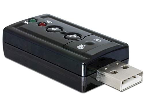 Delock - Lydkort - 24-bit - 96 kHz - 7.1 - USB 2.0 - CM6533