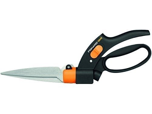 Fiskars Servo-System GS42 - Gresskutter - fiberglass-reinforced plastic - 32.2 cm - black with orange handle
