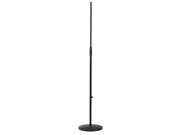 König &amp; Meyer 26010-300-55, mikrofonstativ, rund base, svart, stål, stål, 3/8"