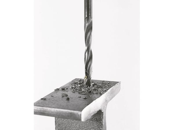 wolfcraft GmbH 7491010, Drill, Spiralborekrone, Høyrehåndsrotasjon, 1 mm, 34 mm, Strykejern, Ikke-jernholdig metall, Plast, Stål