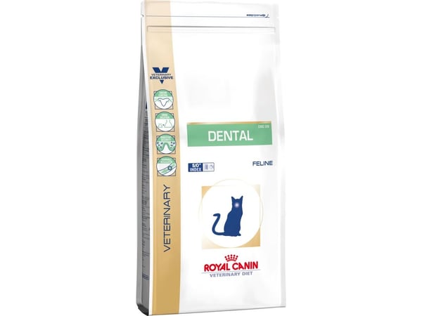 Royal Canin Dental, Voksen, Alle hunderaser, Mais, Fjærfe, Ris, 1,5 kg, Antioksidanter medfølger