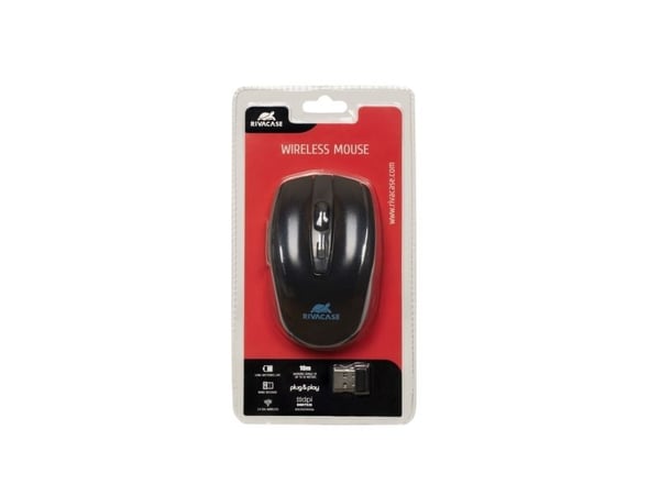 Rivacase 8038 + TRÅDLØS MUS, koffert, 39,6 cm (15,6"), skulderstropp, 470 g
