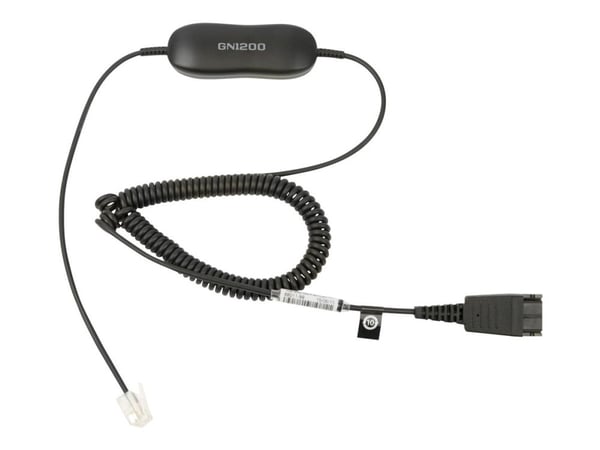 Jabra GN1200, Kaapeli, musta