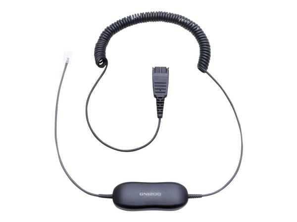 Jabra GN1200, Kaapeli, musta