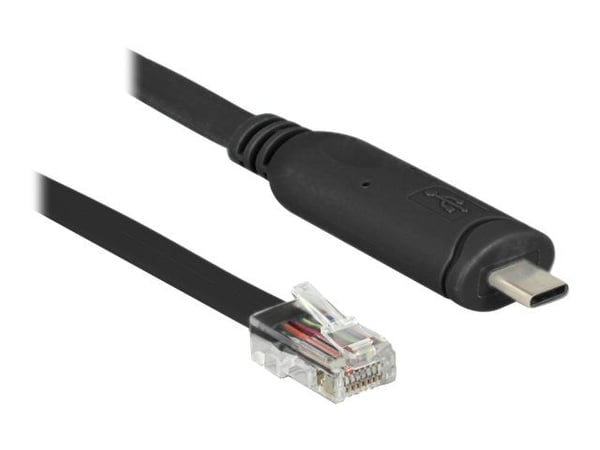 Delock - Sarjasovitin - USB-C - RS-232 x 1 - lajittelu