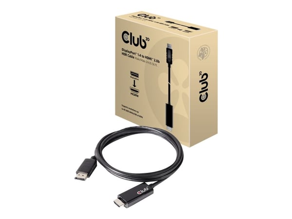 Club 3D - Videokonverter - DisplayPort - HDMI