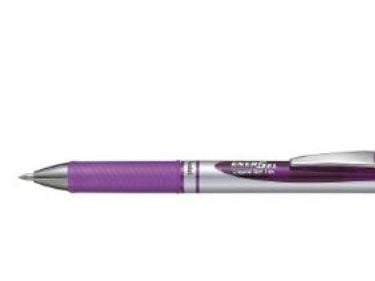 Pentel BL77-VO, Sølv, Fiolett, Fiolett, 0,7 mm, Medium, 12 stykker