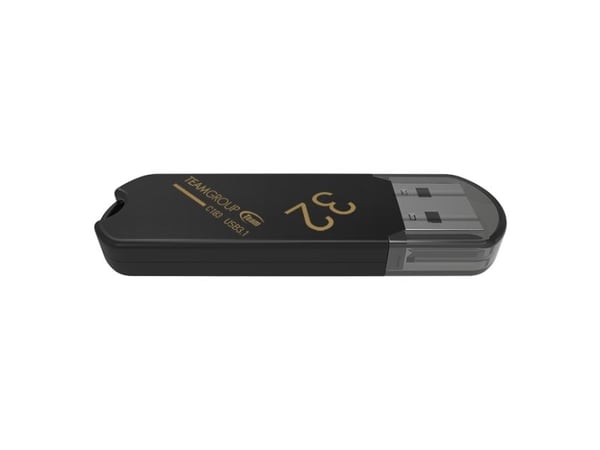 Team C183 - USB flash-enhet - 32 GB - USB 3.1 Gen 1 - svart