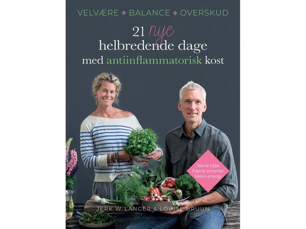 21 nya läkande dagar med antiinflammatorisk kost | Jerk W. Langer; Louise Bruun | Språk: Danska