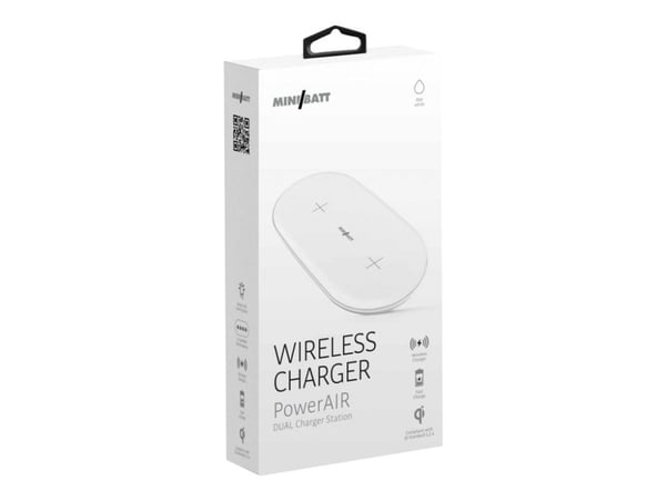MiniBatt PowerAIR induktiv lader 1A (MB-PWAIRW)