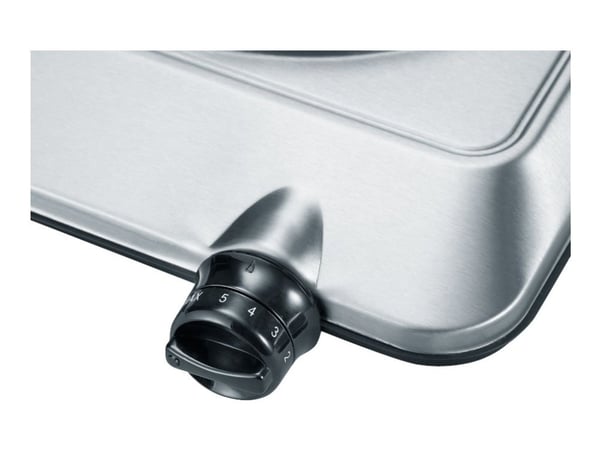 SEVERIN KP 1092 - Elektrisk varmeplate - 1.5 kW - børstet rustfritt stål