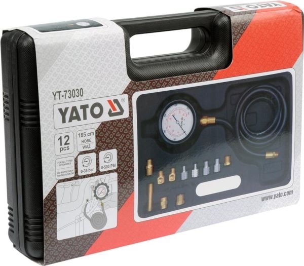 YATO ÖLJYNPAINEMITTARI 0-500PSI
