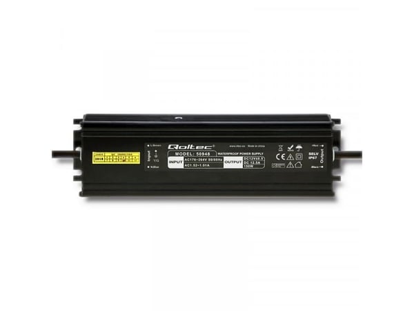 Qoltec - LED-ohjain - 150 Watt - 12,5 A