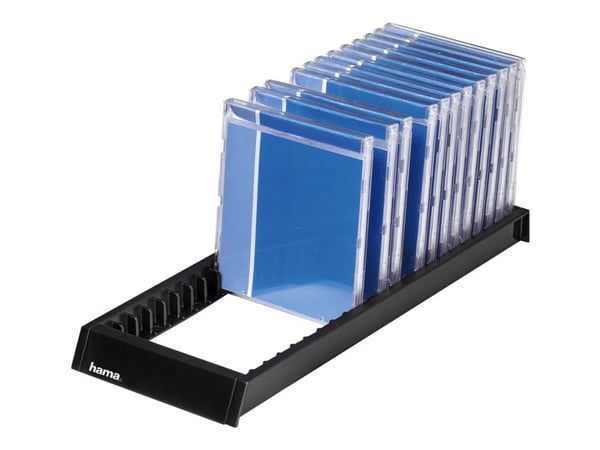 Hama CD Flipper for 22 CD - Medialager - plastikk - svart - 22 x CD
