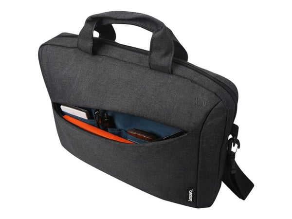 Lenovo Casual Toploader T210 - Notebookbæreveske - 15.6" - trekullsort - for IdeaPad 1 14; S340-14; ThinkCentre M75t Gen 2; ThinkPad T14s Gen 3; X1...