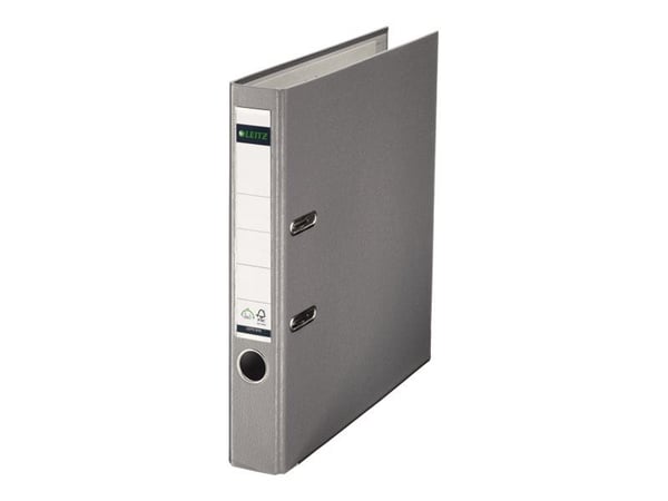 Leitz 180° Plastic Lever Arch File, A4, Harmaa, 350 arkkia, 5,2 cm, 55 mm, 320 mm