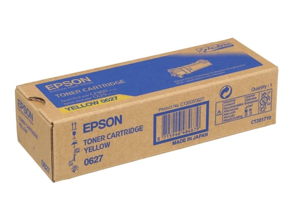 Epson - Gul - original - tonerpatron - for AcuLaser C2900DN, C2900N, CX29DNF, CX29NF