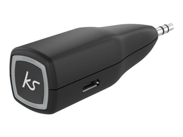 KitSound MyJack2 - Trådløs Bluetooth-lydmottaker - svart