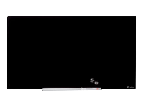Whiteboard glastavle Nobo widescreen 57" sort