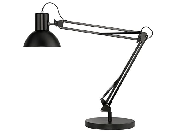 Unilux SUCCESS 80, Sort, Aluminium, Stål, Kontor, Sort, E27, 1 ampuller