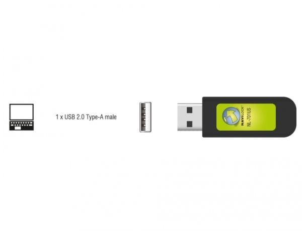 Navilock NL-601US - GPS/GLONASS/QZSS-mottakermodul