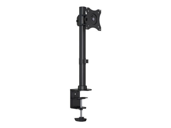 Multibrackets M Deskmount Basic Single - Monteringssett (skrivebordsmontering) - for LCD-skjerm - stål, høyverdig aluminium - svart - skjermstørrel...