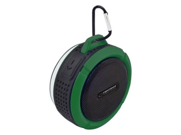 Esperanza COUNTRY - Høyttaler - for bærbar bruk - trådløs - Bluetooth - 3 watt - svart, grønn