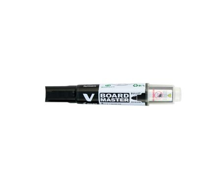 Whiteboardmarker Pilot Begreen rund spids sort