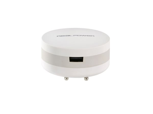 Realpower PBC1800 - Tehopankki + verkkolaite - 1800 mAh - 1 A (USB) - kaapelissa: Micro-USB