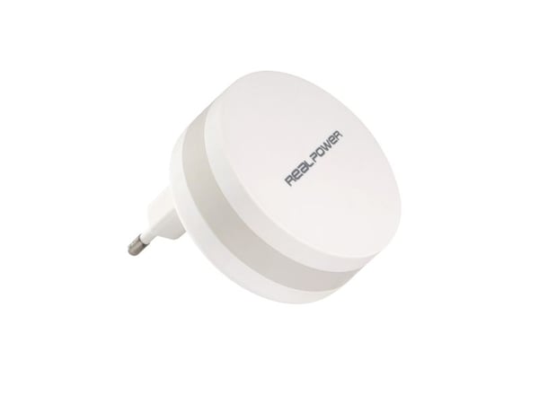 Realpower PBC1800 - Tehopankki + verkkolaite - 1800 mAh - 1 A (USB) - kaapelissa: Micro-USB