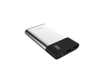 Terratec P80 Slim, 8000 mAh, Lithium Polymer (LiPo), Sort, Metallisk