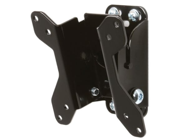 B-Tech BT7511, 71,1 cm (28"), 20 kg, 75 x 75 mm, 100 x 100 mm, -10 - 17°, Musta