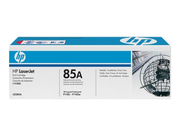 HP 85A - 2-pack - svart - original - LaserJet - tonerpatron (CE285AD)