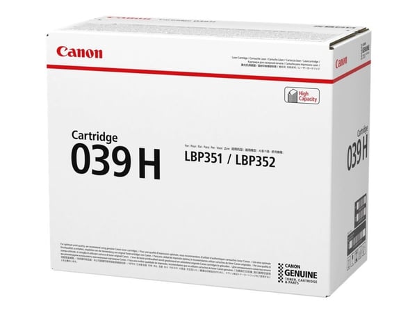 Canon 039H, 25000 sivua, Musta, 1 kpl