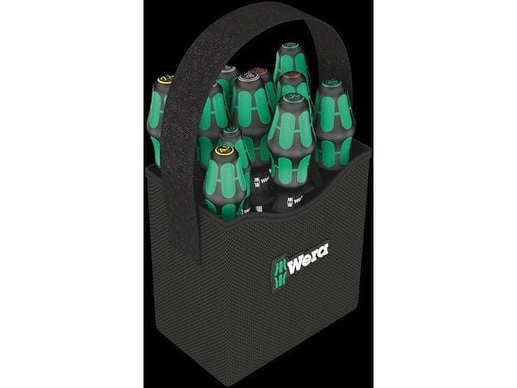 Wera Wera skrutrekkersett 2go 300 Phillips sporet Pozidriv Torx
