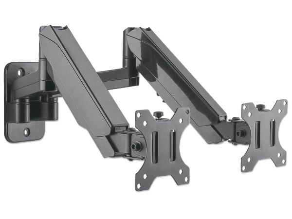 Manhattan 461627, 8 kg, 43,2 cm (17"), 81,3 cm (32"), 75 x 75 mm, 100 x 100 mm, Svart