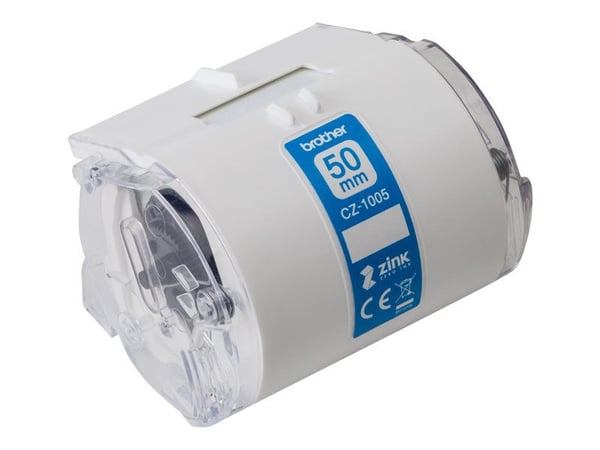 Brother CZ-1005 - Rull (5 cm x 5 m) 1 rull(er) sammenhengende etiketter - for Brother VC-500W