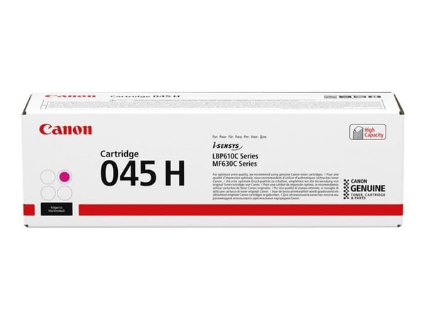 Canon 045 H - Hög kapacitet - magenta - original - tonerkassett - för imageCLASS LBP612Cdw, MF632Cdw, MF634Cdw