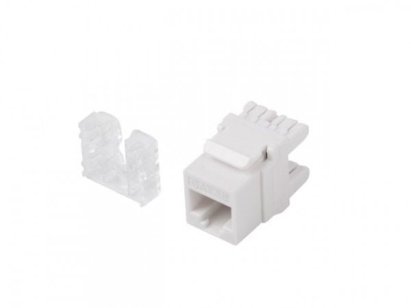 Lanberg KSU5-1000, Tasainen, Valkoinen, RJ-45, LSA, Naaras, Naaras