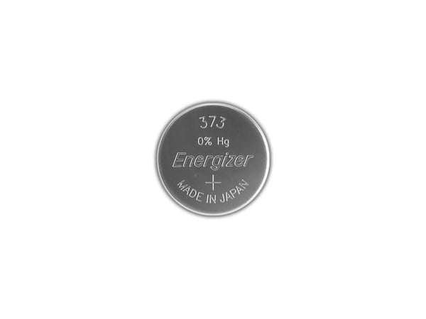 Energizer 373, Single-use battery, Silver-Oksid (S), 1,55 V, 1 stykker, 30 mAh, Sølv