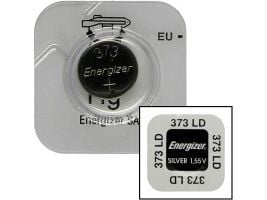 Energizer 373, Single-use battery, Silver-Oksid (S), 1,55 V, 1 stykker, 30 mAh, Sølv