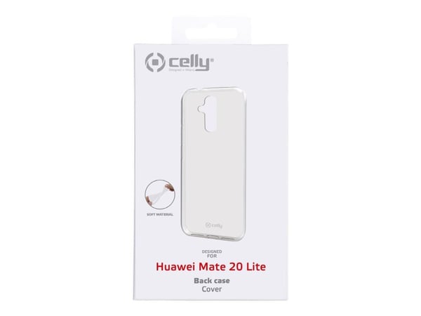 Celly Gelskin, Suojus, Huawei, Mate 20 Lite, 16 cm (6.3"), Läpinäkyvä