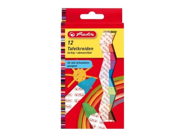 Herlitz 8648206, 12 stykker, Flerfarget, 12 farger Herlitz 8648206, 12 stykker, Flerfarget, 12 farger