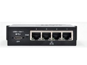 Exsys EX-1330M - Nettverksadapter - USB 3.1 Gen 1 - Gigabit Ethernet x 4