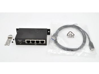 Exsys EX-1330M - Nettverksadapter - USB 3.1 Gen 1 - Gigabit Ethernet x 4
